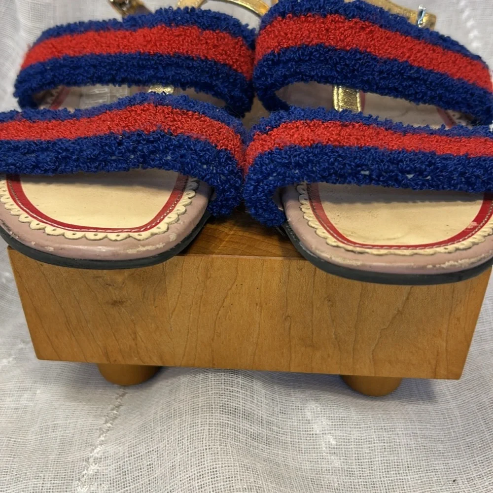 Gucci Colorful Strappy Sandals